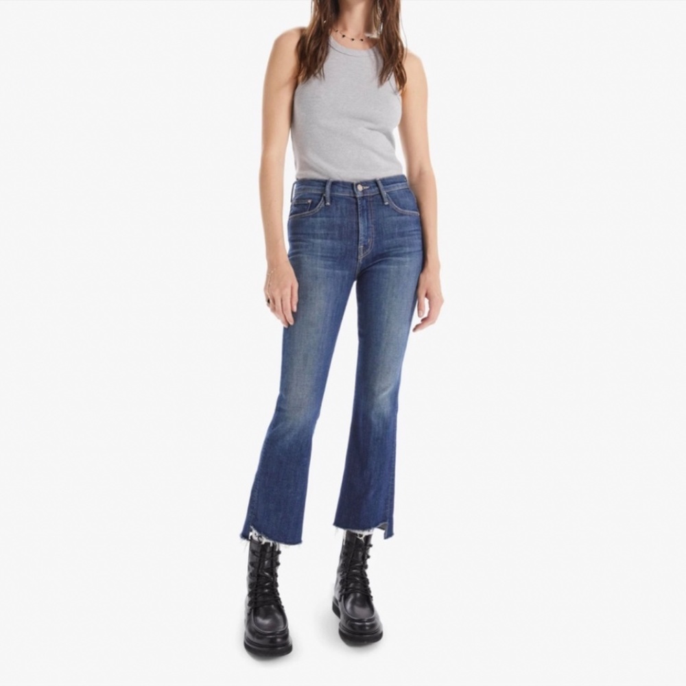 Mother Denim Insider Crop Step Fray - 27